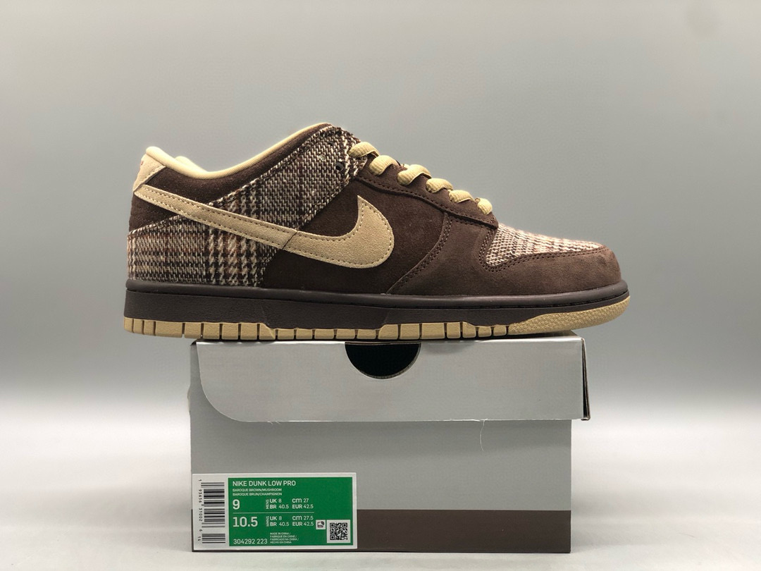 [NIKE] 나이키 덩크 SB 로우 트위드 304292-223 남성용