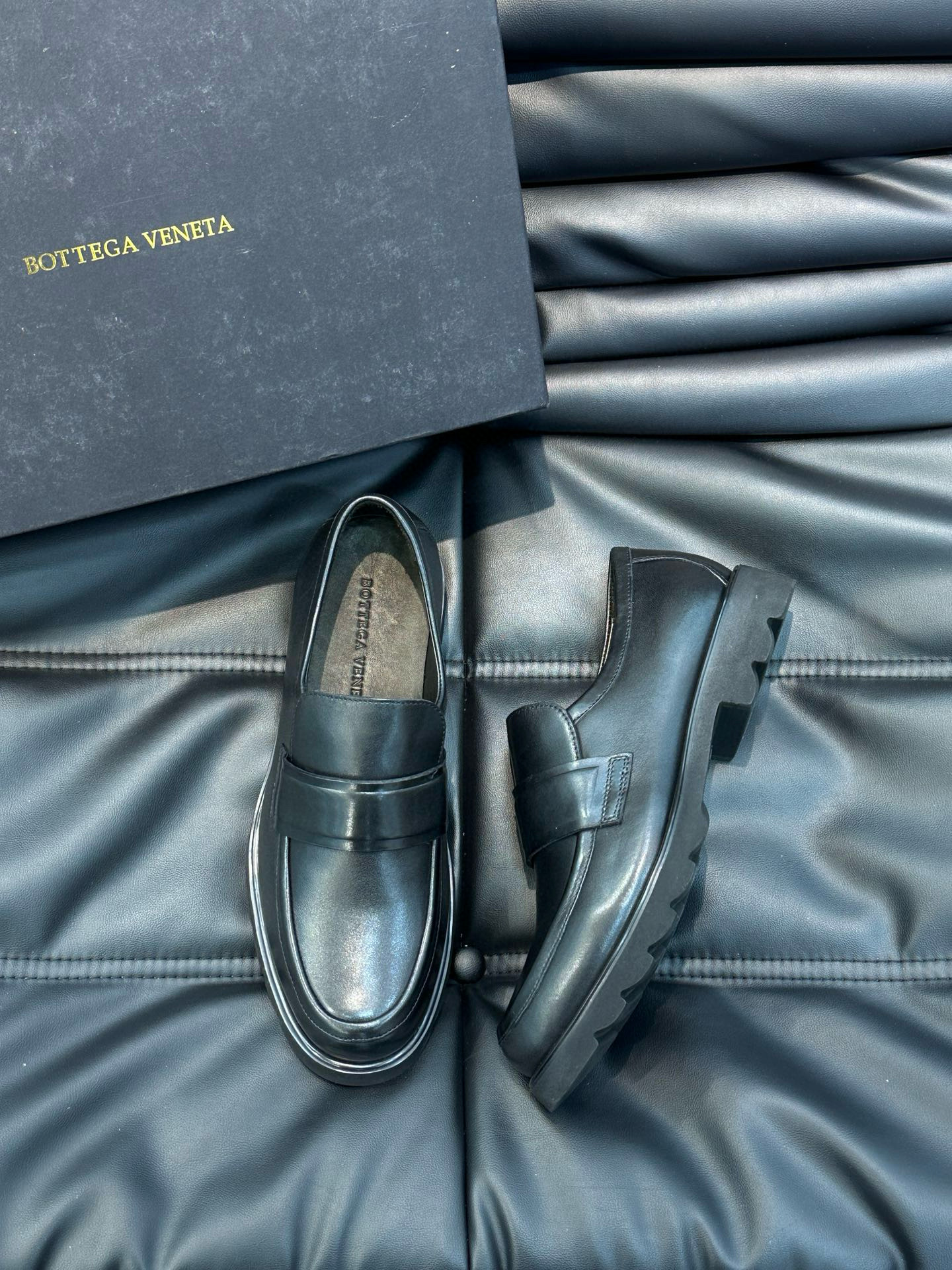 [Bottega Veneta] 보테가베네타 레더 로퍼 남성용
