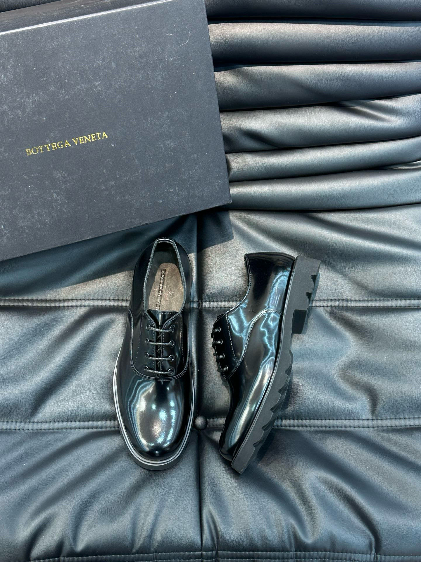 [Bottega Veneta] 보테가베네타 레더 로퍼 남성용