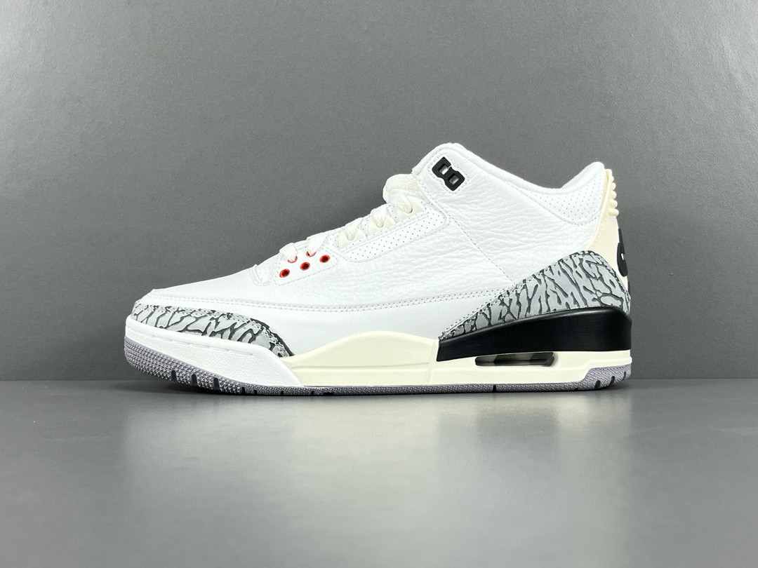 [AIR JORDAN] 에어조던3 화이트 시멘트 리이매진드 DN3707-100 남성용 (PK공장)