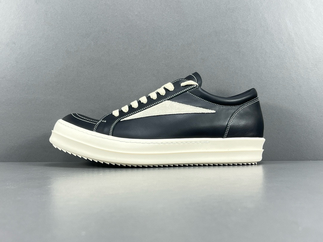 [Rick Owens] 릭 오웬스 룩쏘르 빈티지 레더 스니커즈 남성용