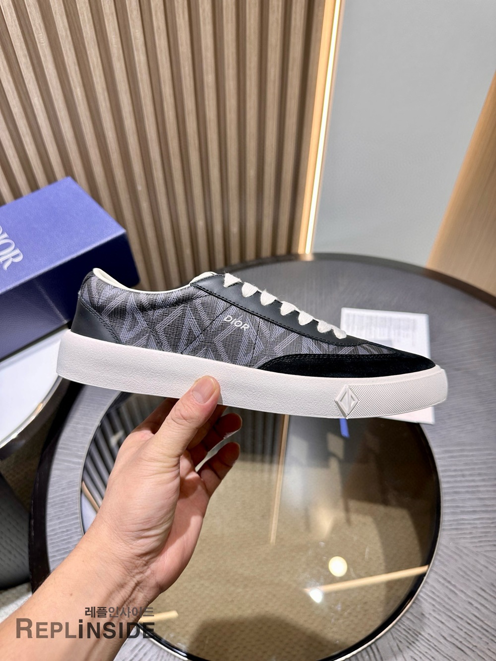 [DIOR] 디올 B101 CD 다이아몬드 로우 남성용