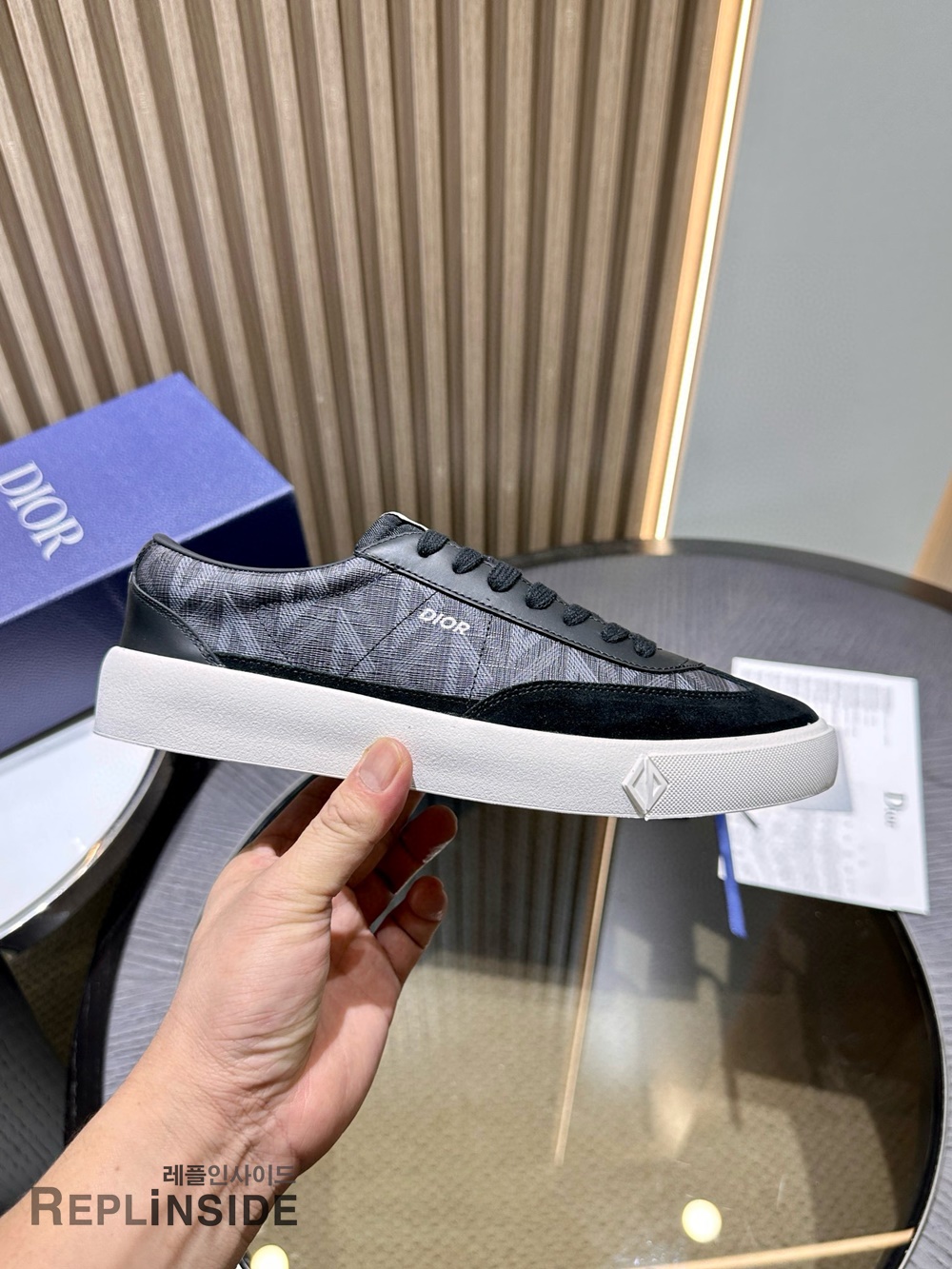 [DIOR] 디올 B101 CD 다이아몬드 로우 남성용