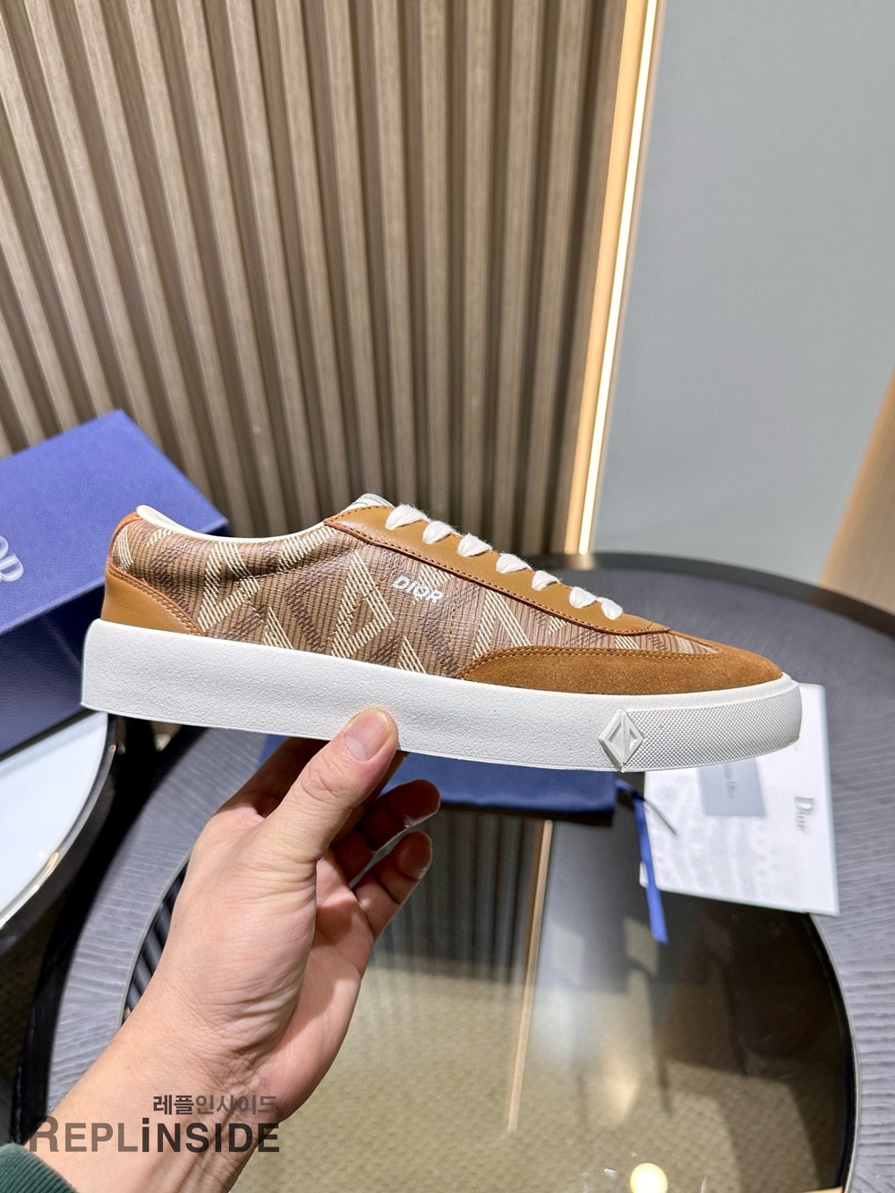 [DIOR] 디올 B101 CD 다이아몬드 로우 남성용