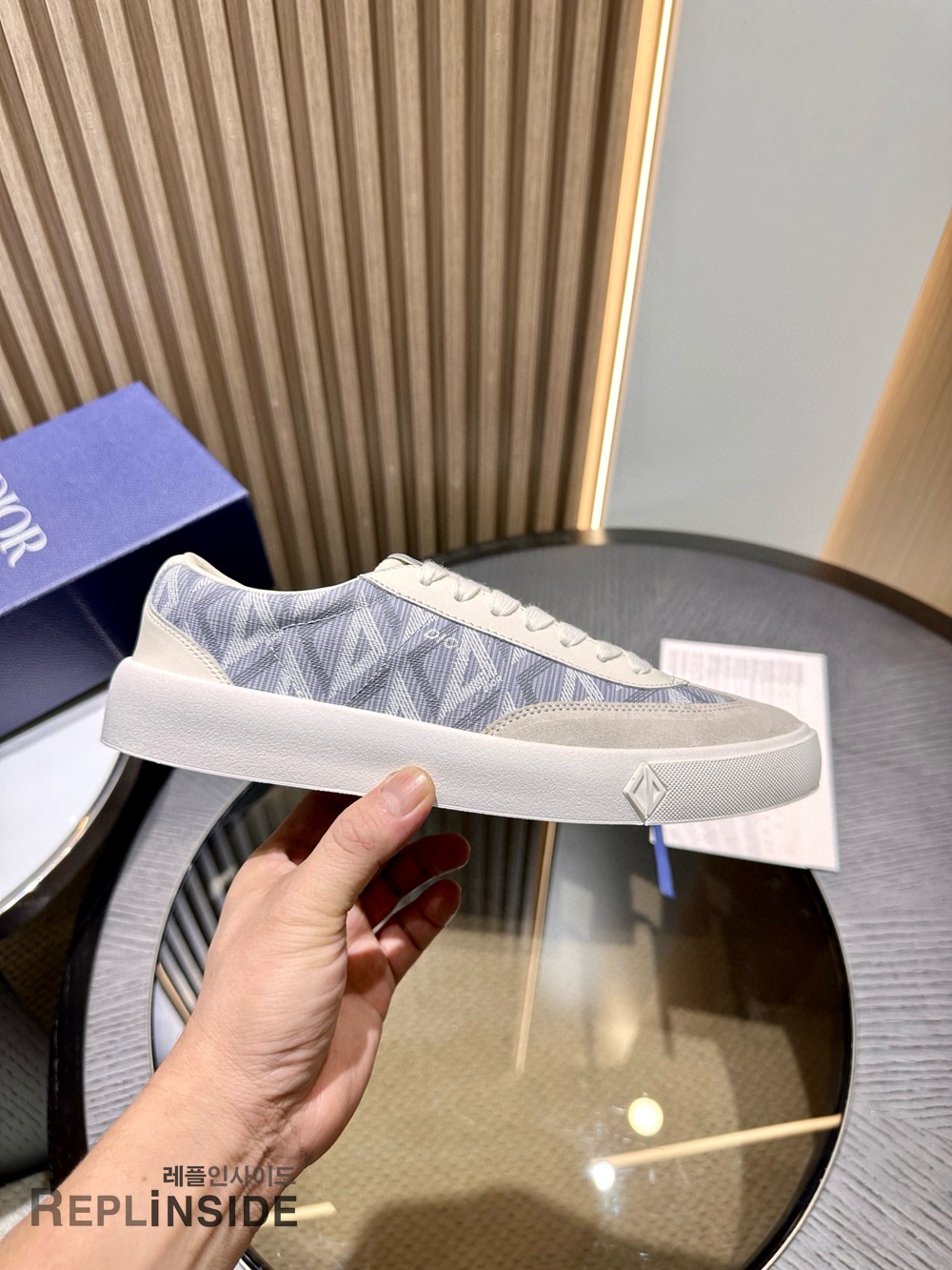 [DIOR] 디올 B101 CD 다이아몬드 로우 남성용