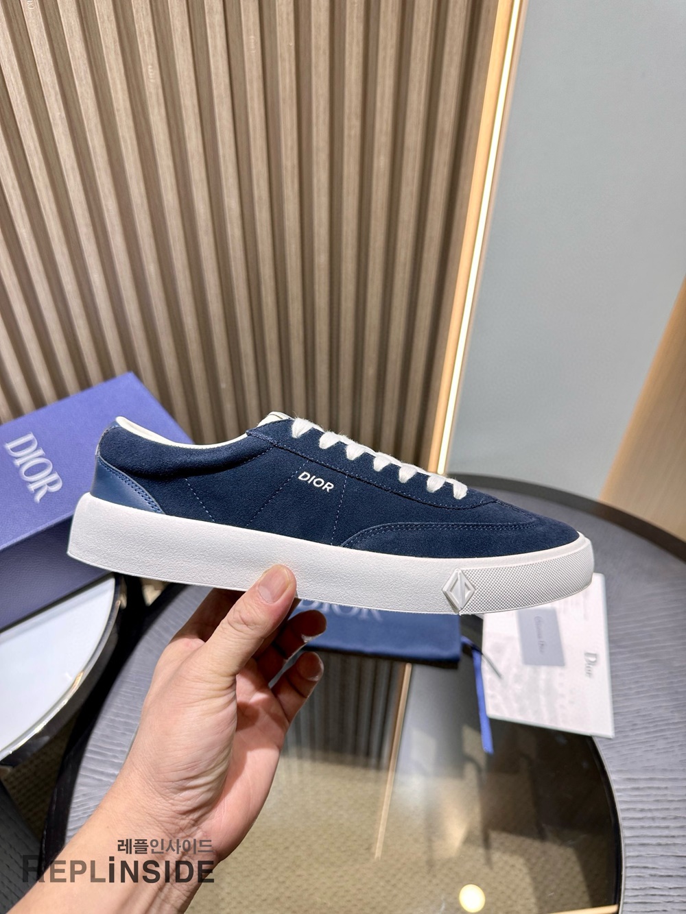 [DIOR] 디올 B101 CD 다이아몬드 로우 남성용