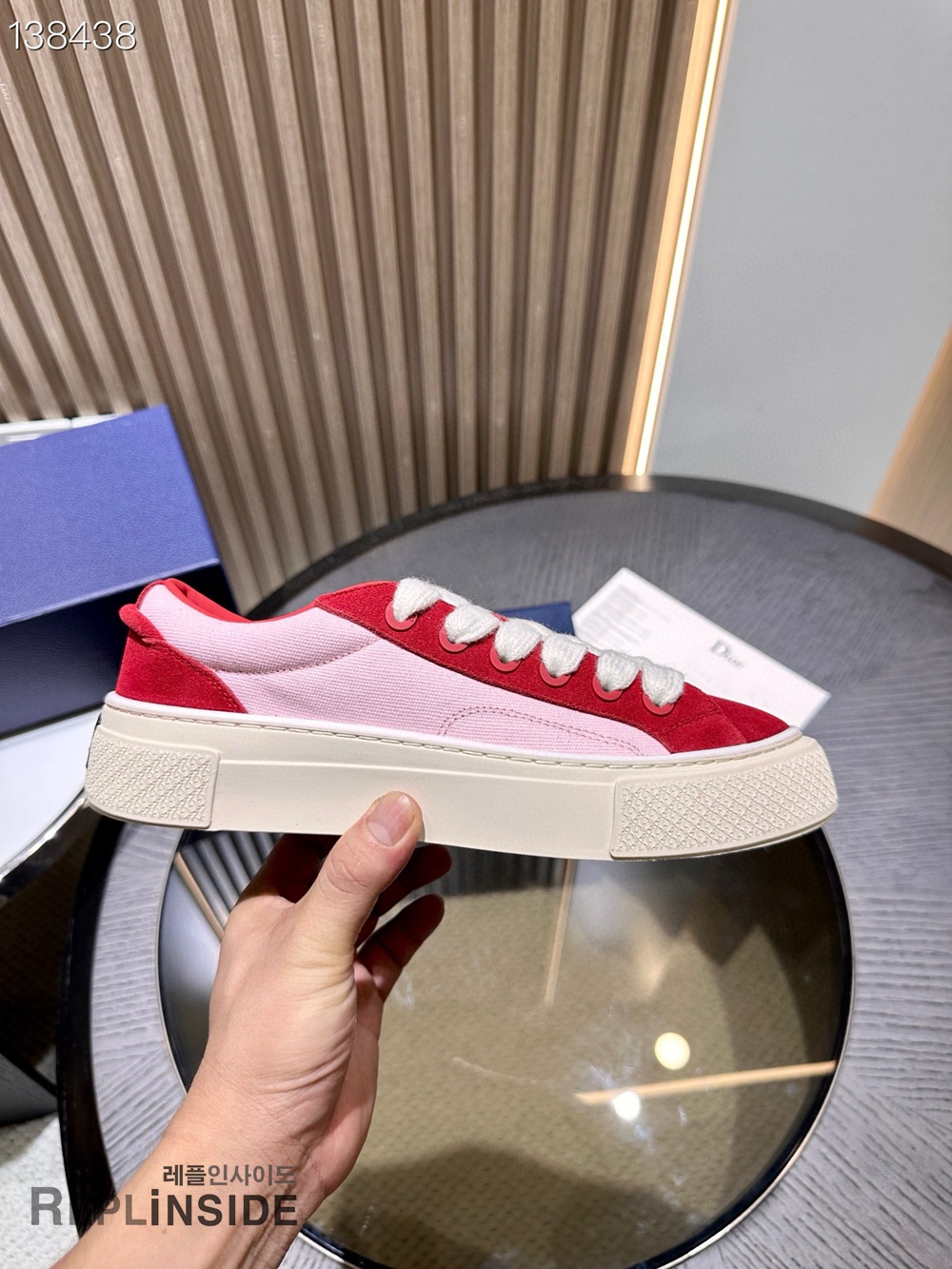 [DIOR] 디올 B33 스니커즈 남성용