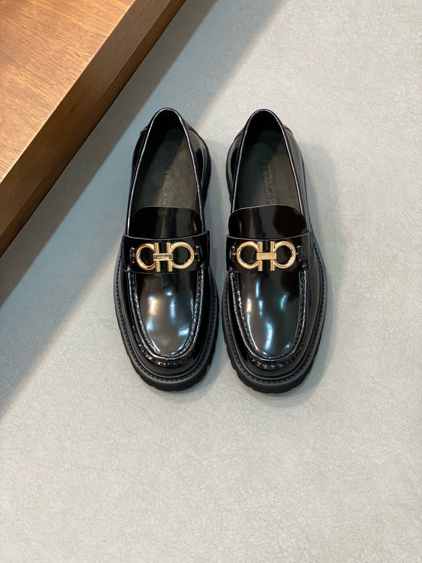 [FERRAGAMO] 페레가모 로퍼 구두 남성용