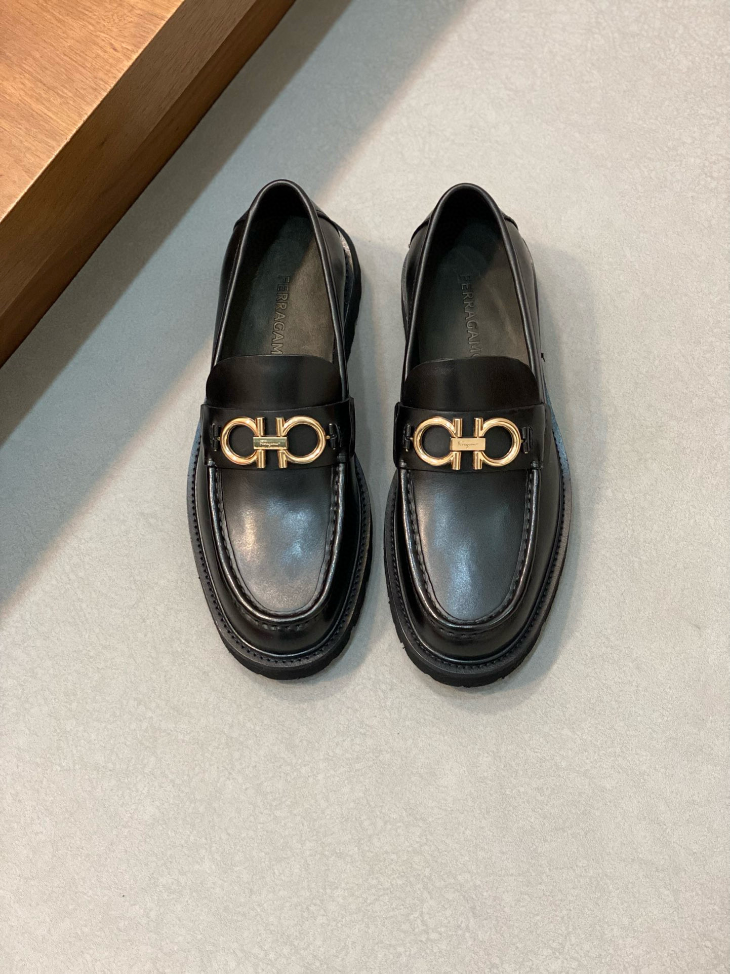 [FERRAGAMO] 페레가모 로퍼 구두 남성용