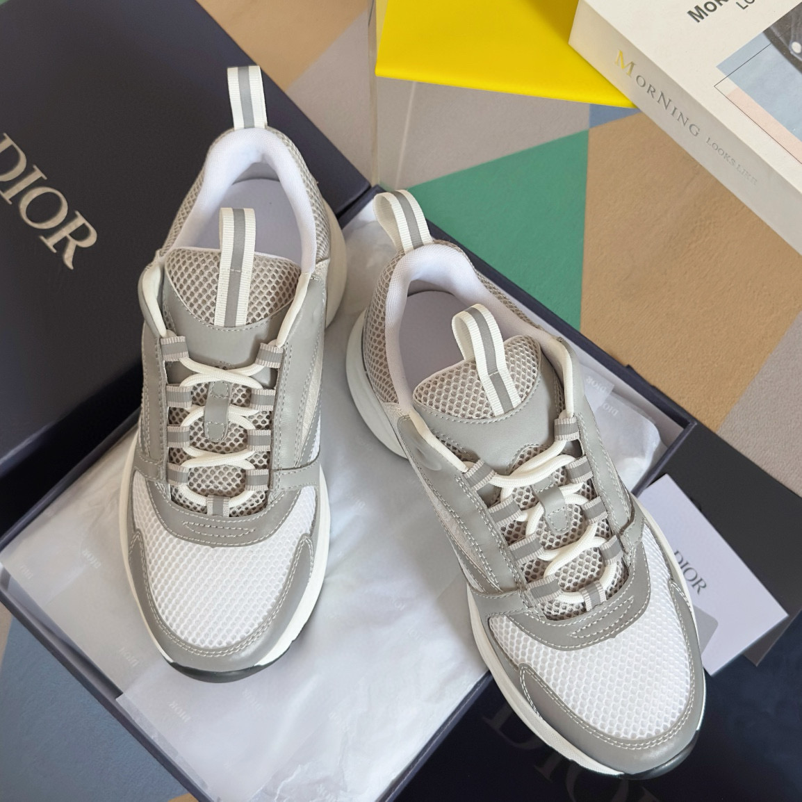 [DIOR] 디올 B22 러너 스니커즈 남성용