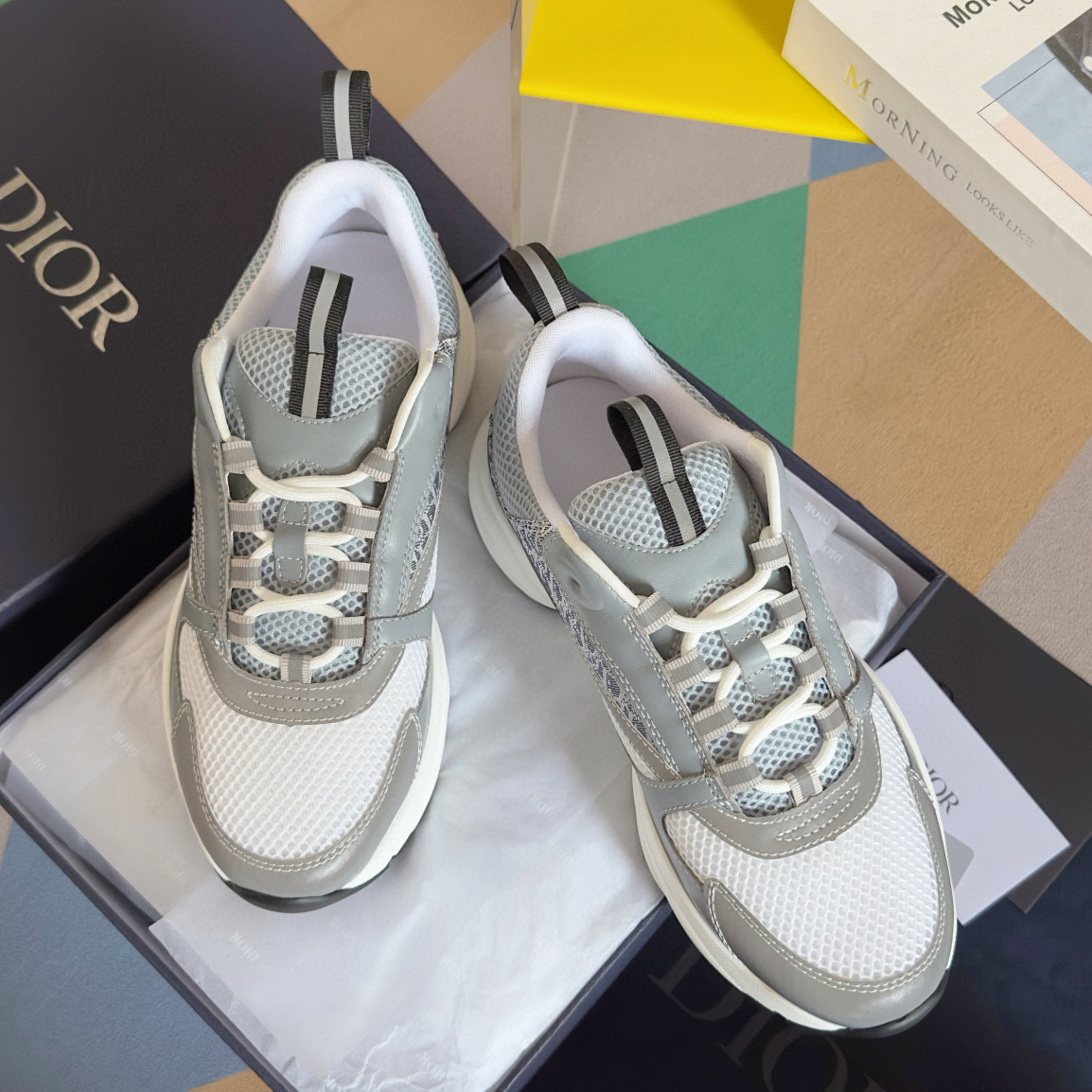 [DIOR] 디올 B22 러너 스니커즈 남성용