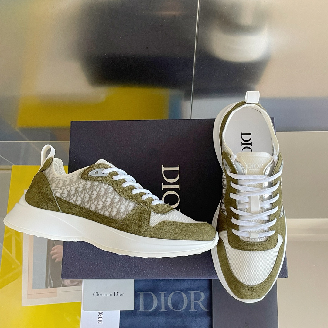 [DIOR] 디올 B25 러너 오블리크 로우 스니커즈 남성용