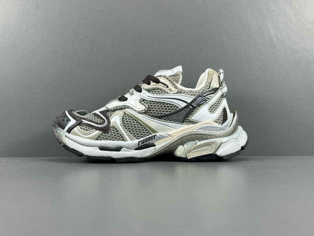 [BALENCIAGA] 발렌시아가 러너 7.0 스니커즈 회갈색 믹스 남녀공용 (OK공장)