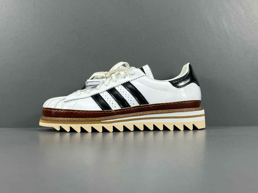 [ADIDAS] 아디다스 x 클랏 슈퍼스타 클라우드 화이트 코어 블랙 IH3132 남녀공용