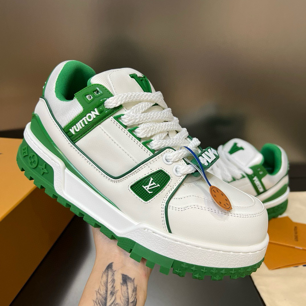 [LOUIS VUITTON] 루이비통 LV 트레이너 맥시 스니커즈 남성용