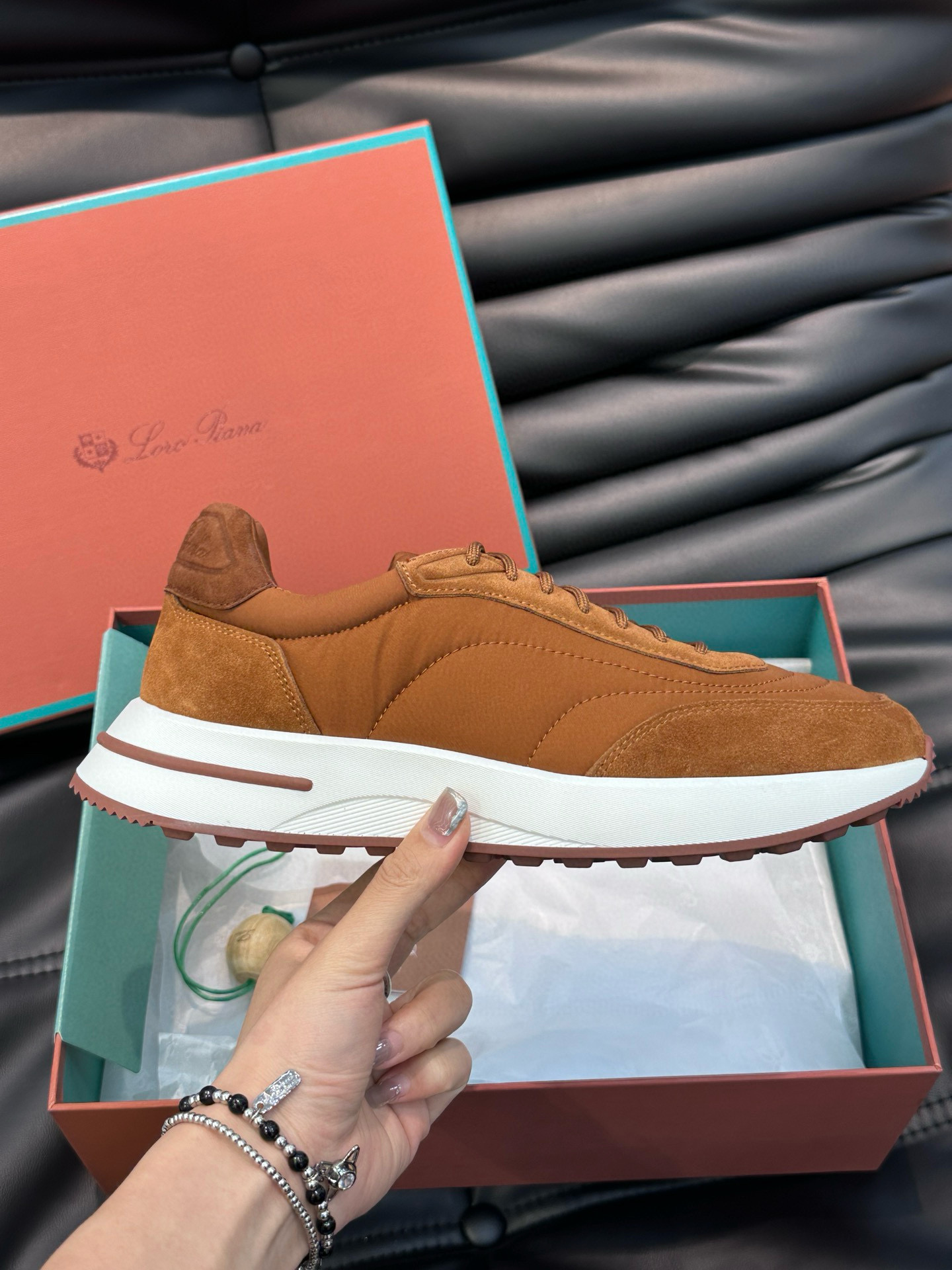 [Loro Piana] 로로피아나 스톰 시스템 스니커즈 남성용