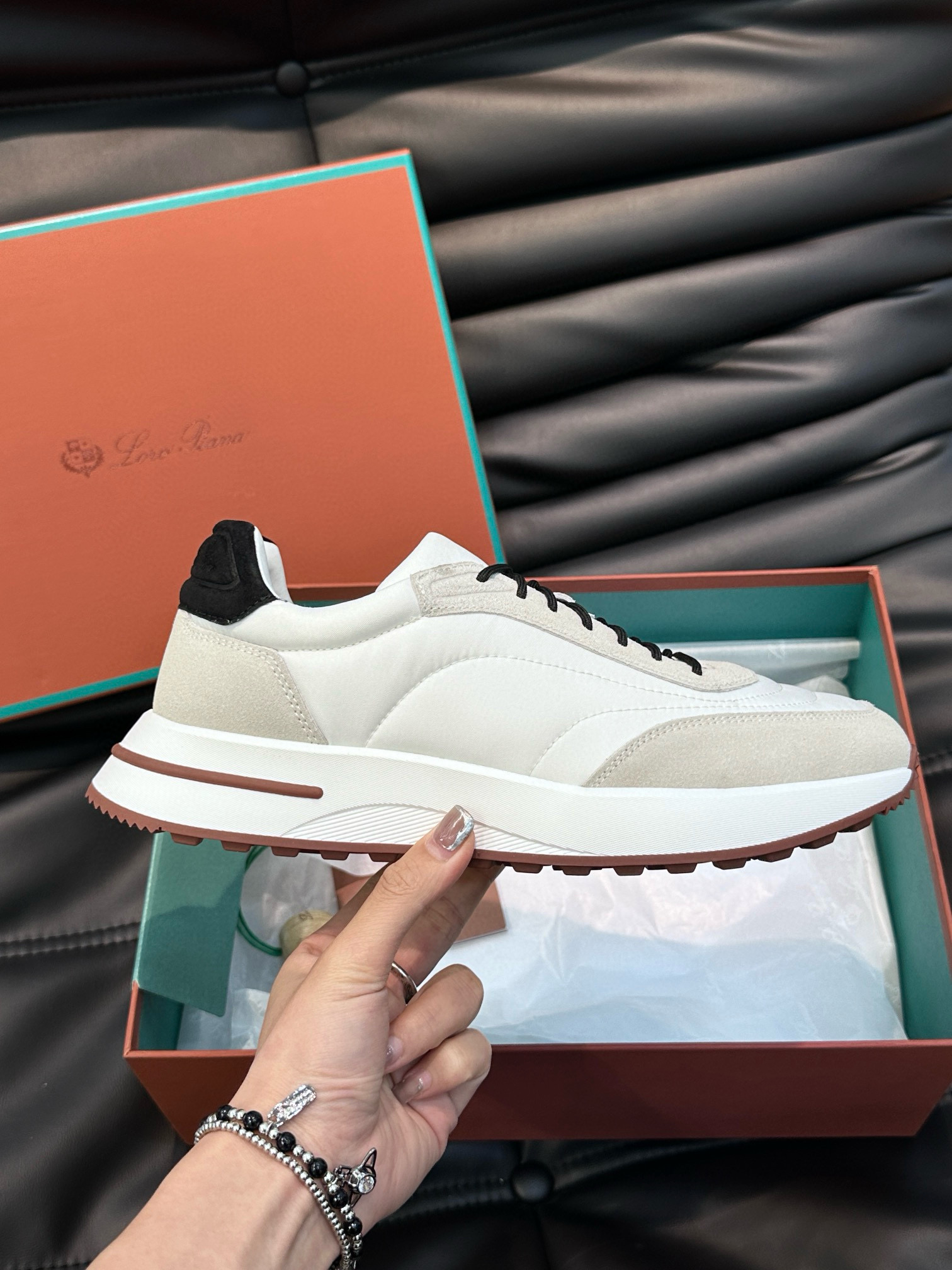 [Loro Piana] 로로피아나 스톰 시스템 스니커즈 남성용