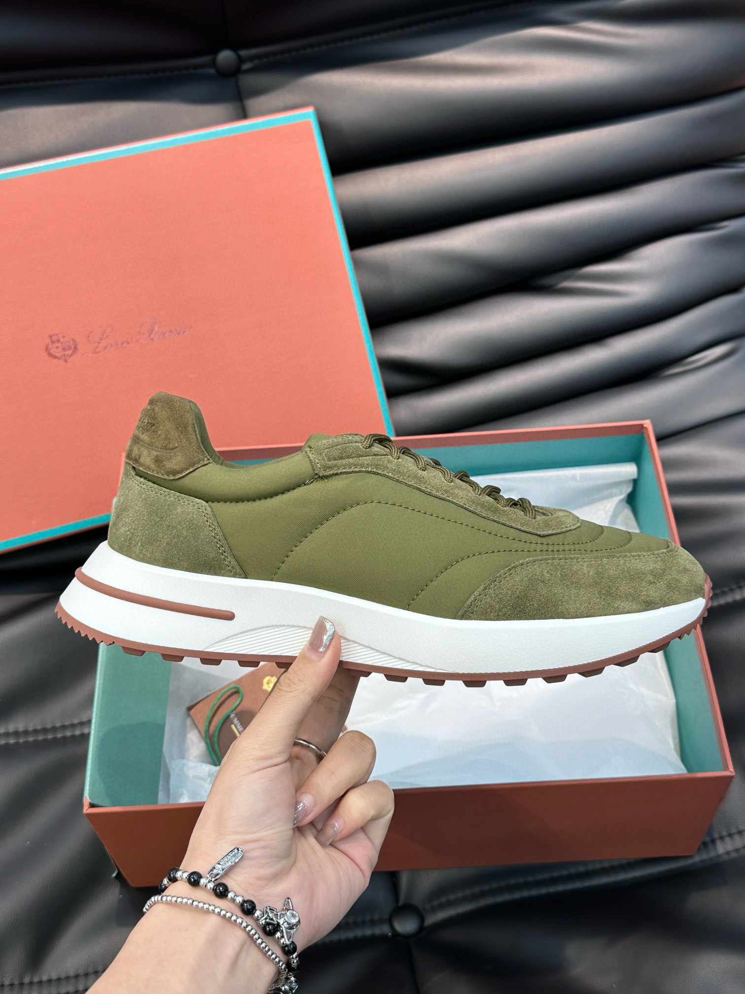 [Loro Piana] 로로피아나 스톰 시스템 스니커즈 남성용