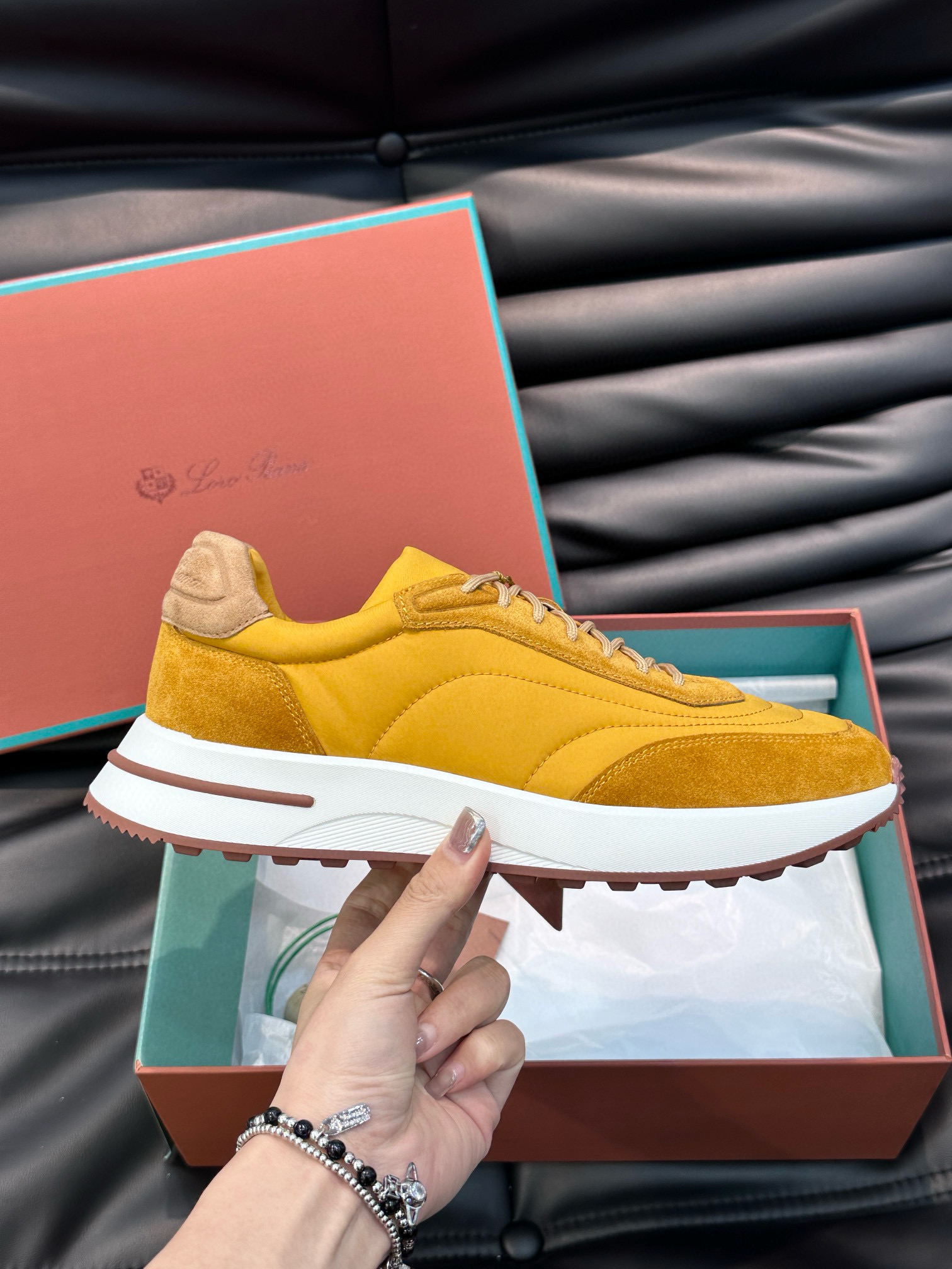 [Loro Piana] 로로피아나 스톰 시스템 스니커즈 남성용