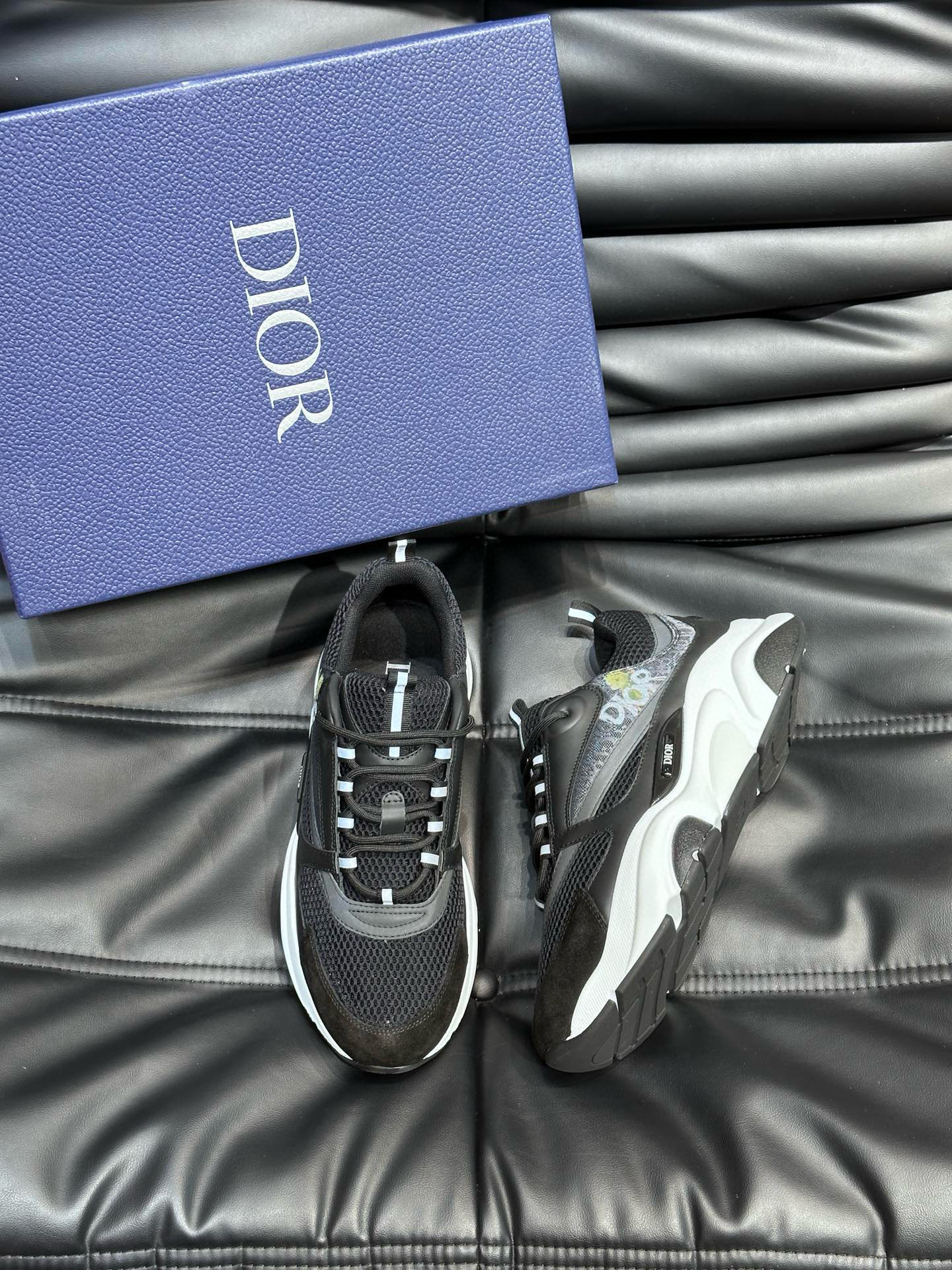 [DIOR] 디올 B22 오블리크 스니커즈 남성용