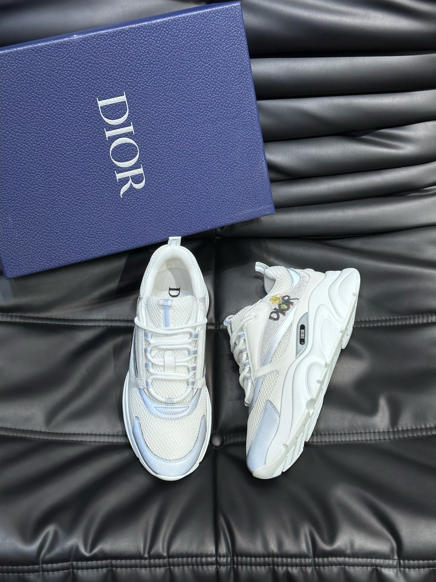 [DIOR] 디올 B22 오블리크 스니커즈 남성용