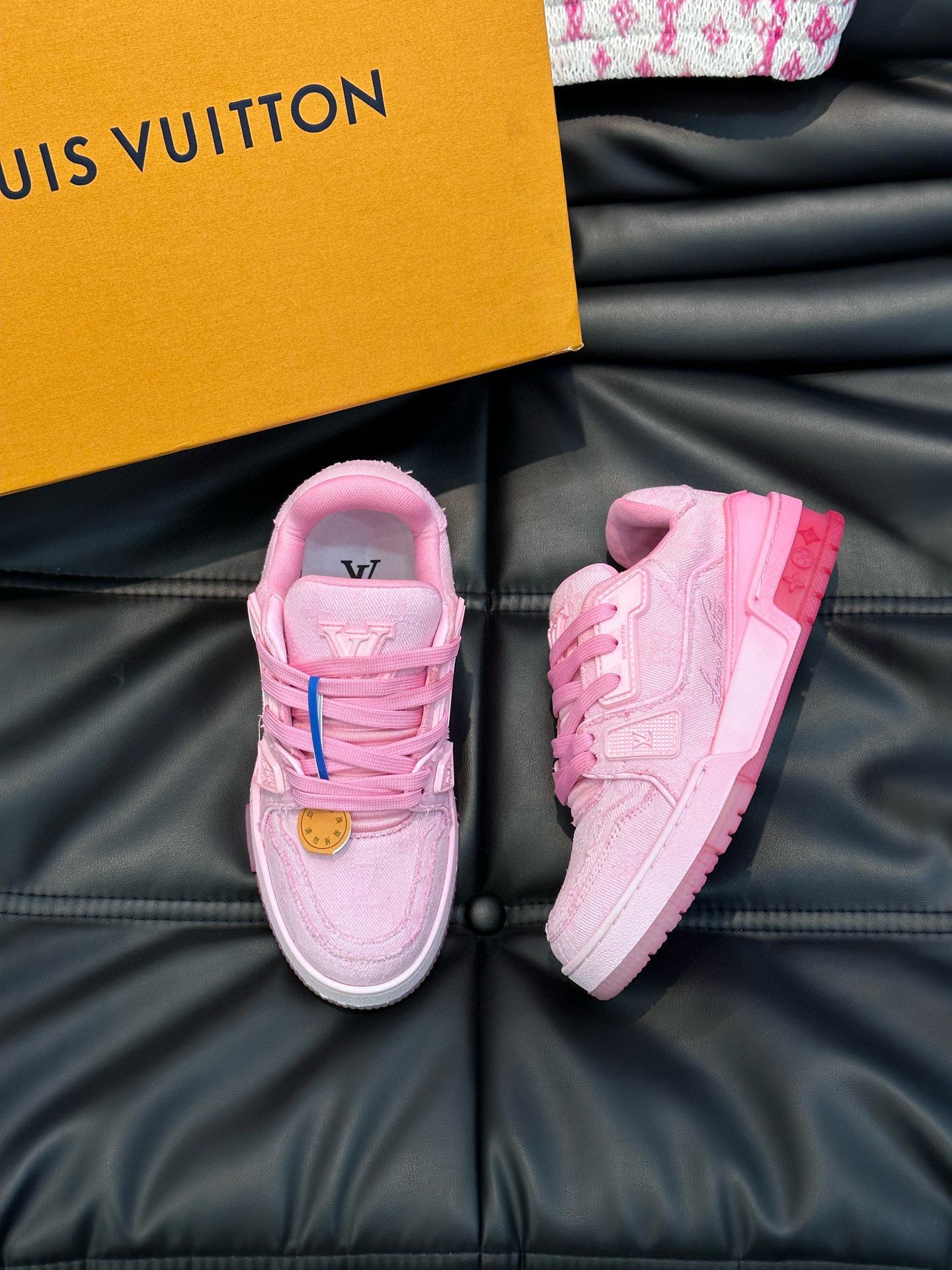 [LOUIS VUITTON] 루이비통 LV 트레이너 스니커즈 남성용