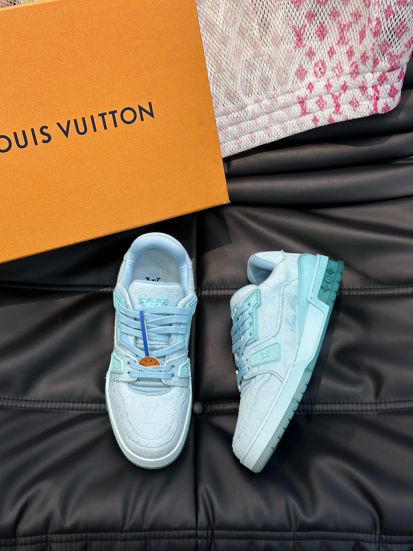 [LOUIS VUITTON] 루이비통 LV 트레이너 스니커즈 남성용