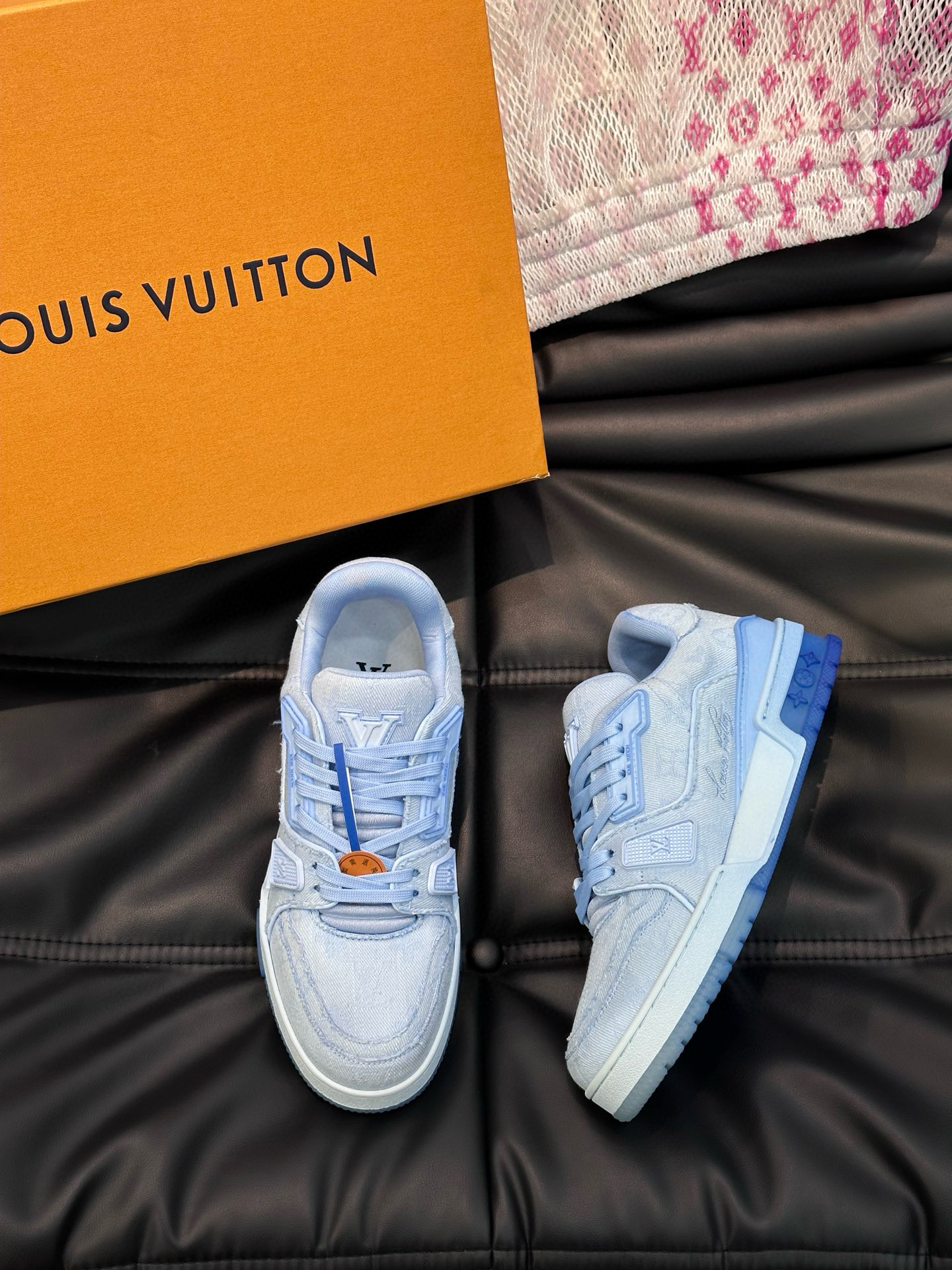 [LOUIS VUITTON] 루이비통 LV 트레이너 스니커즈 남성용