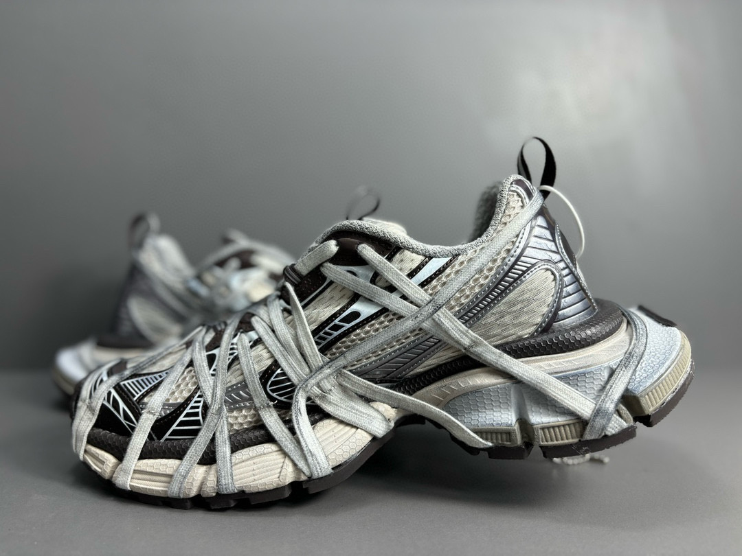 [BALENCIAGA] 발렌시아가 3XL 익스트림 레이스 스니커즈 브라운 그레이 베이지 남녀공용    정사이즈 및 반다운 추천드립니다.