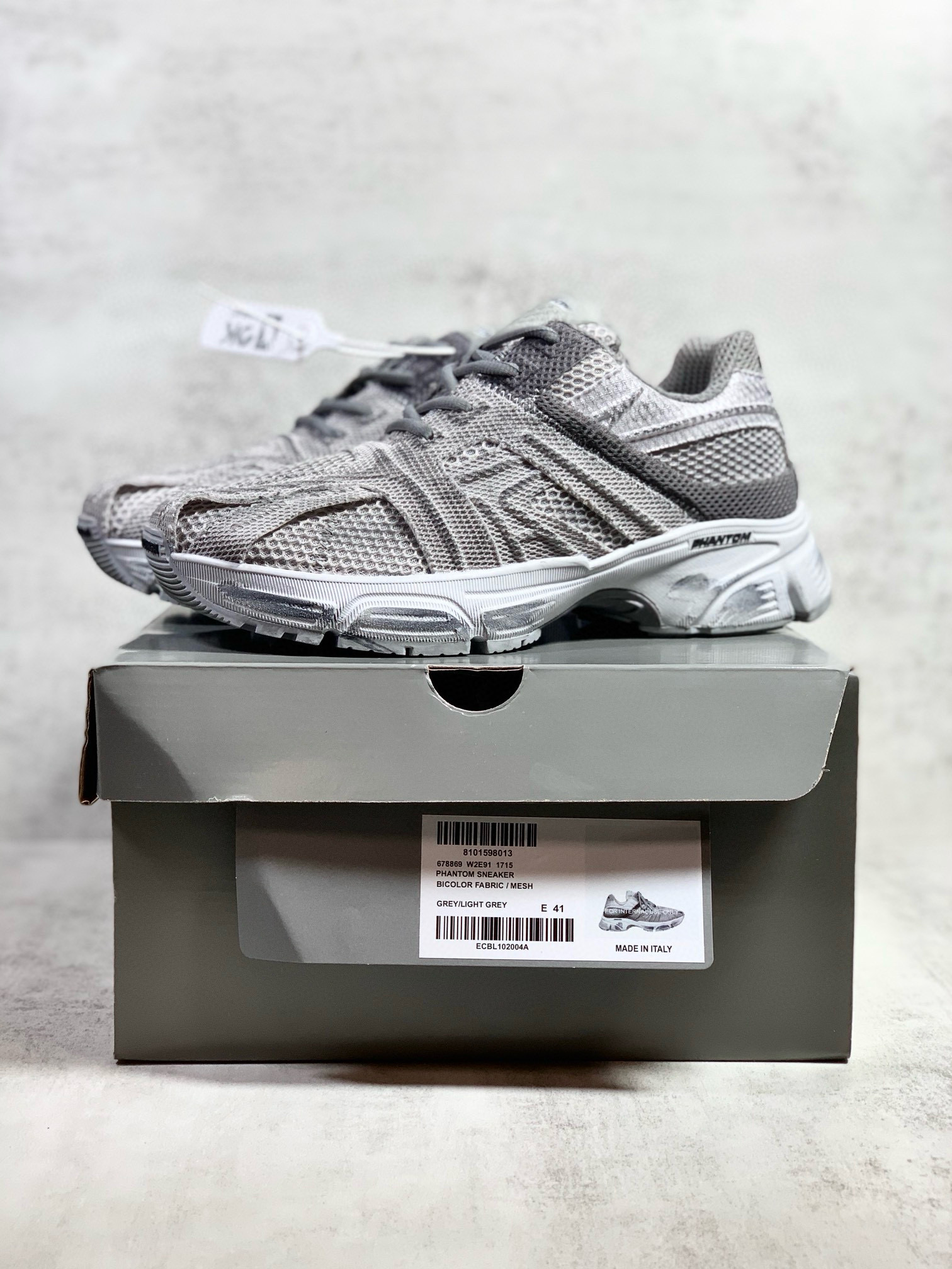 [BALENCIAGA] 발렌시아가 팬텀 그레이 라이트 그레이 Phantom 남녀공용 (OK공장)