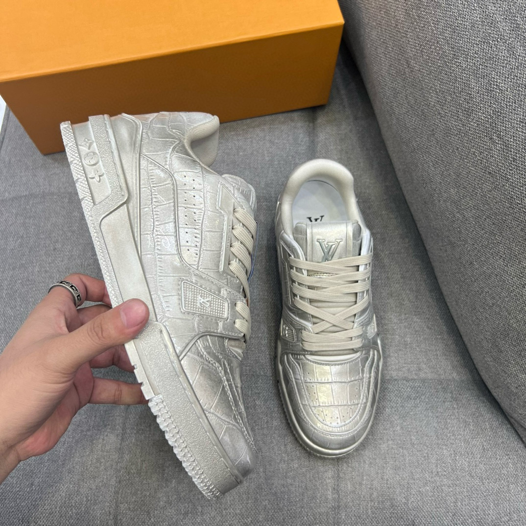 [LOUIS VUITTON] 루이비통 LV 트레이너 모노그램 스니커즈 남녀공용