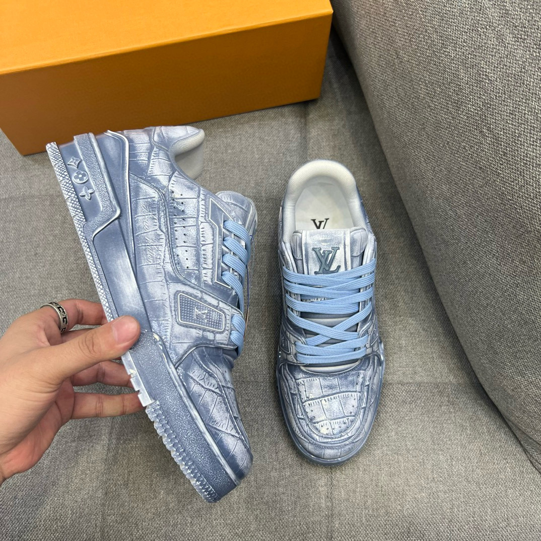 [LOUIS VUITTON] 루이비통 LV 트레이너 모노그램 스니커즈 남녀공용