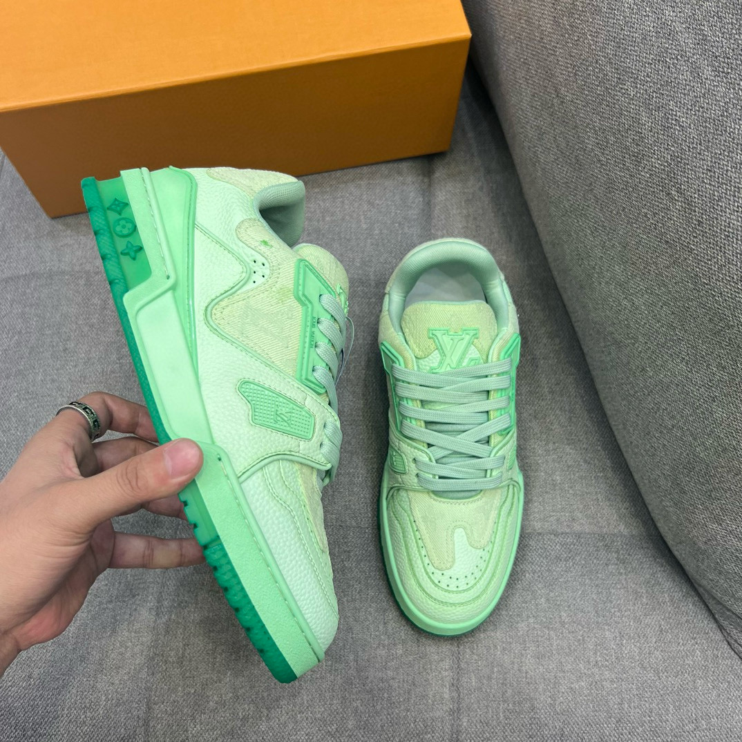 [LOUIS VUITTON] 루이비통 LV 트레이너 스니커즈 남녀공용