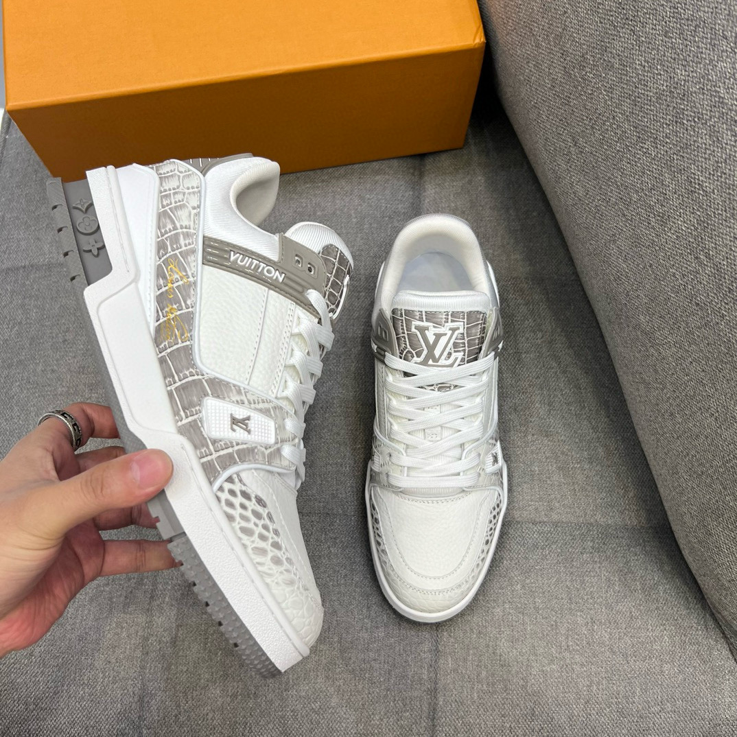 [LOUIS VUITTON] 루이비통 LV 트레이너 스니커즈 남성용