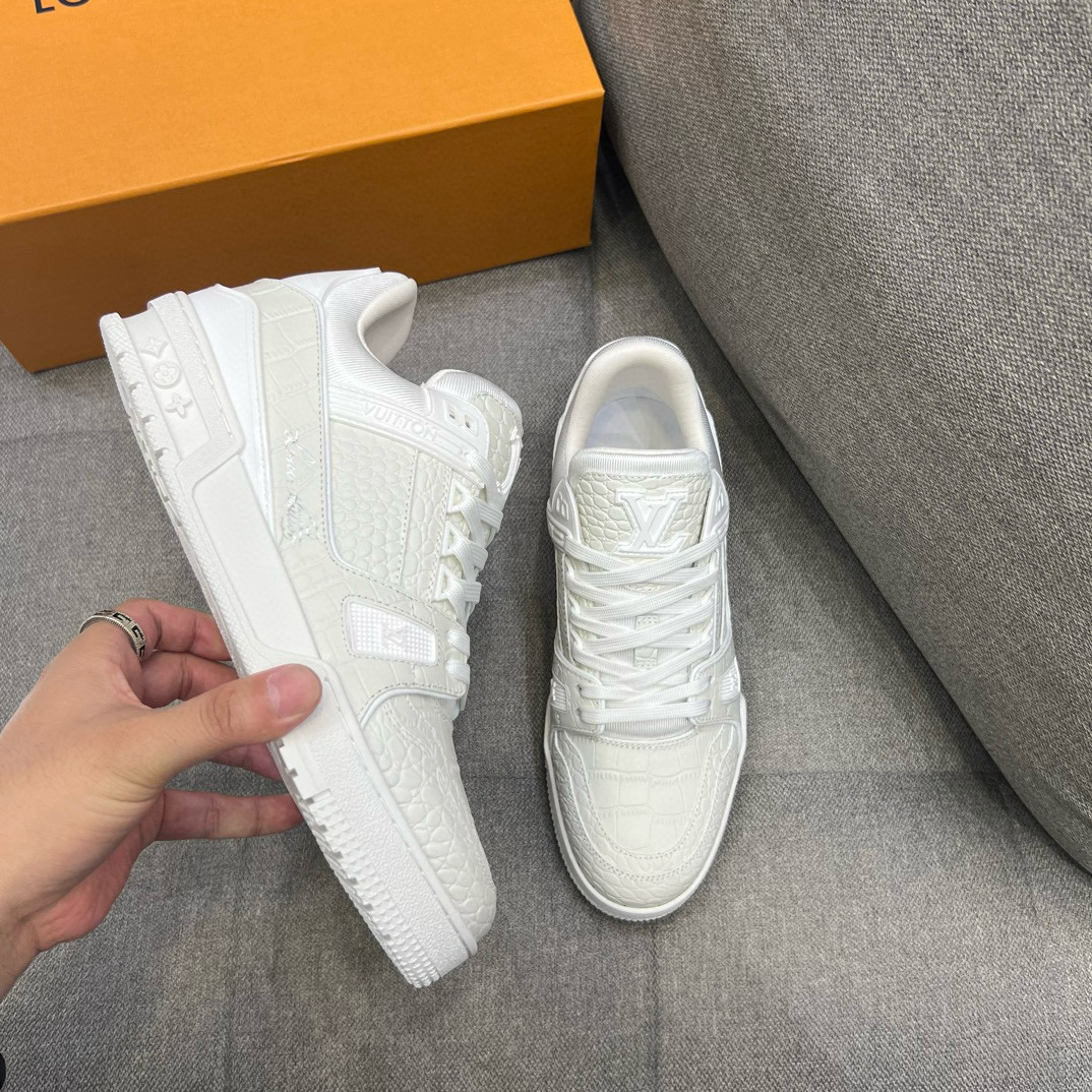 [LOUIS VUITTON] 루이비통 LV 트레이너 스니커즈 남성용