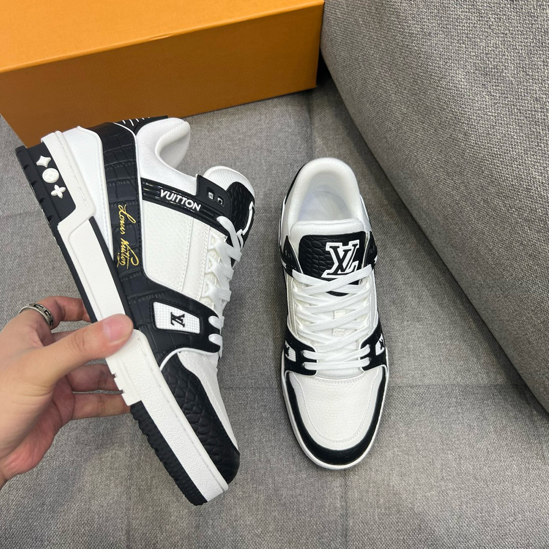 [LOUIS VUITTON] 루이비통 LV 트레이너 스니커즈 남성용