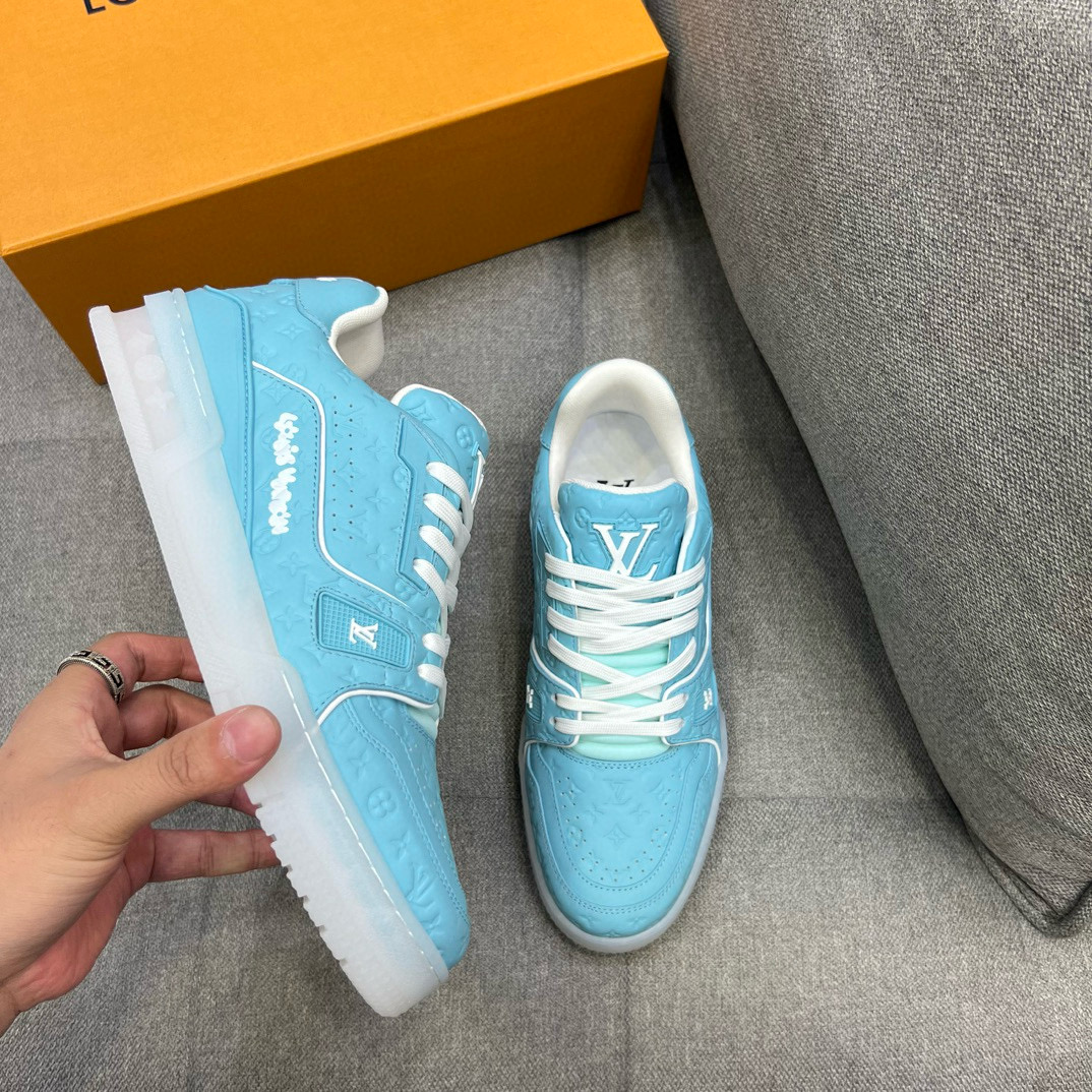 [LOUIS VUITTON] 루이비통 LV 트레이너 스니커즈 남성용