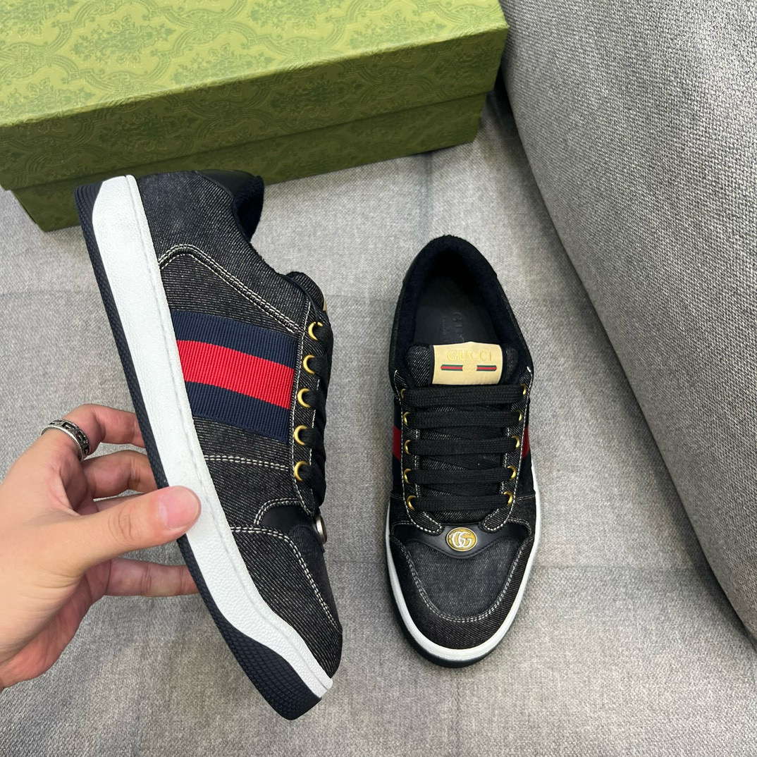 [GUCCI] 구찌 스크리너 더티 스니커즈 남녀공용