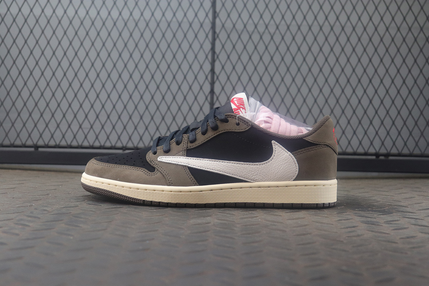 [AIR JORDAN] 에어조던1 로우 X 트래비스 스캇 CQ4277-001 남성용 (LJR공장)