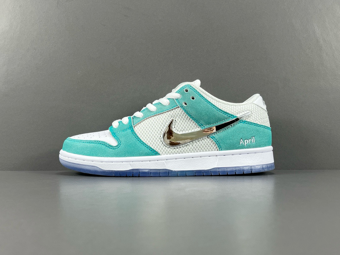 [NIKE] 나이키 SB 덩크로우 x 에이프릴 스케이트보드 터보 그린 FD2562-400 남녀공용 (PKgod버전)