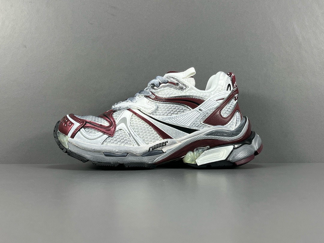 [BALENCIAGA] 발렌시아가 러너 7.0 스니커즈 그레이 와인 레드 남녀공용 (OK공장)