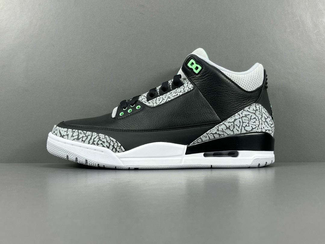 [AIR JORDAN] 에어조던3 레트로 그린 글로우 CT8532-031 남성용 (PKgod버전)