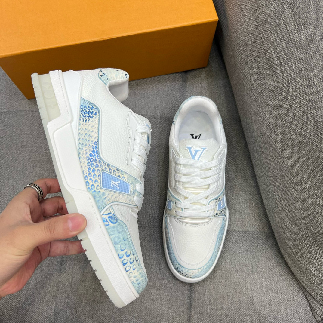 [LOUIS VUITTON] 루이비통 LV 트레이너 스니커즈 남성용