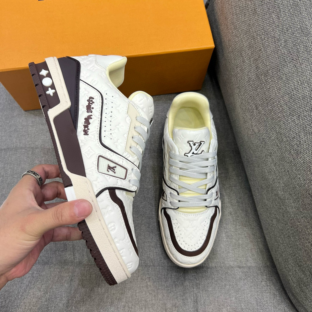 [LOUIS VUITTON] 루이비통 LV 트레이너 스니커즈 남성용