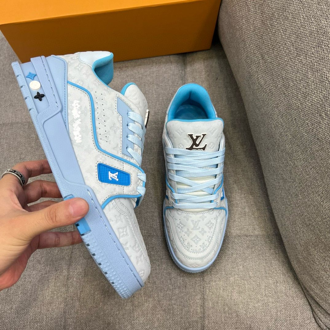 [LOUIS VUITTON] 루이비통 LV 트레이너 스니커즈 남성용