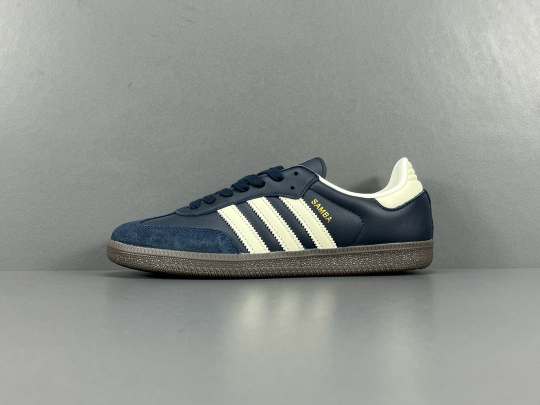 [ADIDAS] 아디다스 삼바 OG 나이트 네이비 크림 화이트 ID2056 남녀공용