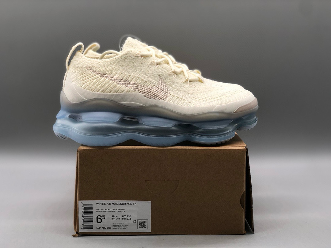 [NIKE] 나이키 에어맥스 스콜피온 코코넛 팬텀 우먼스 DJ4702-101 남녀공용