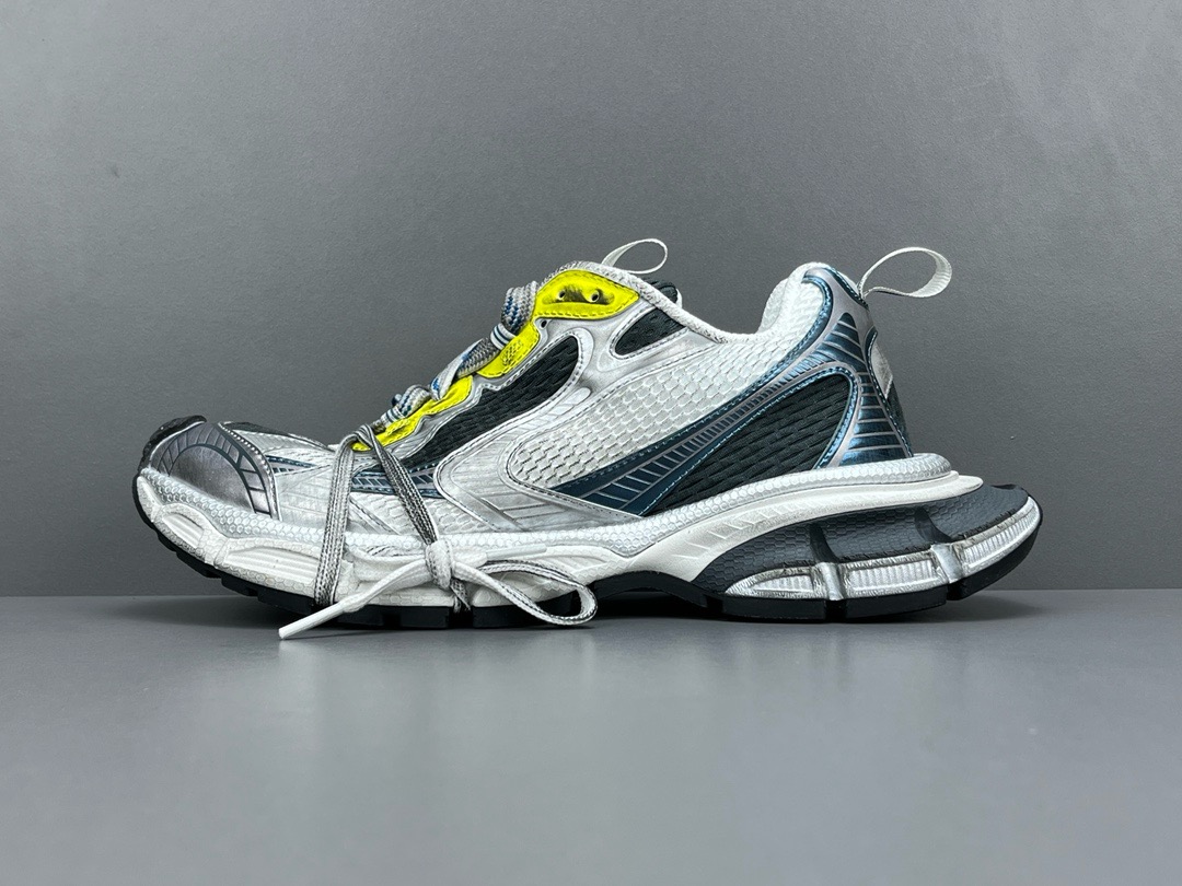 [BALENCIAGA] 발렌시아가 3XL 라이트 블루 옐로우 화이트 남녀공용 (OG공장)