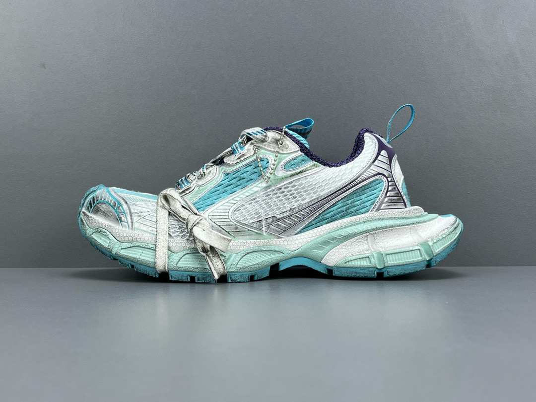 [BALENCIAGA] 발렌시아가 3XL 라이트 블루 화이트 남녀공용 (X공장)