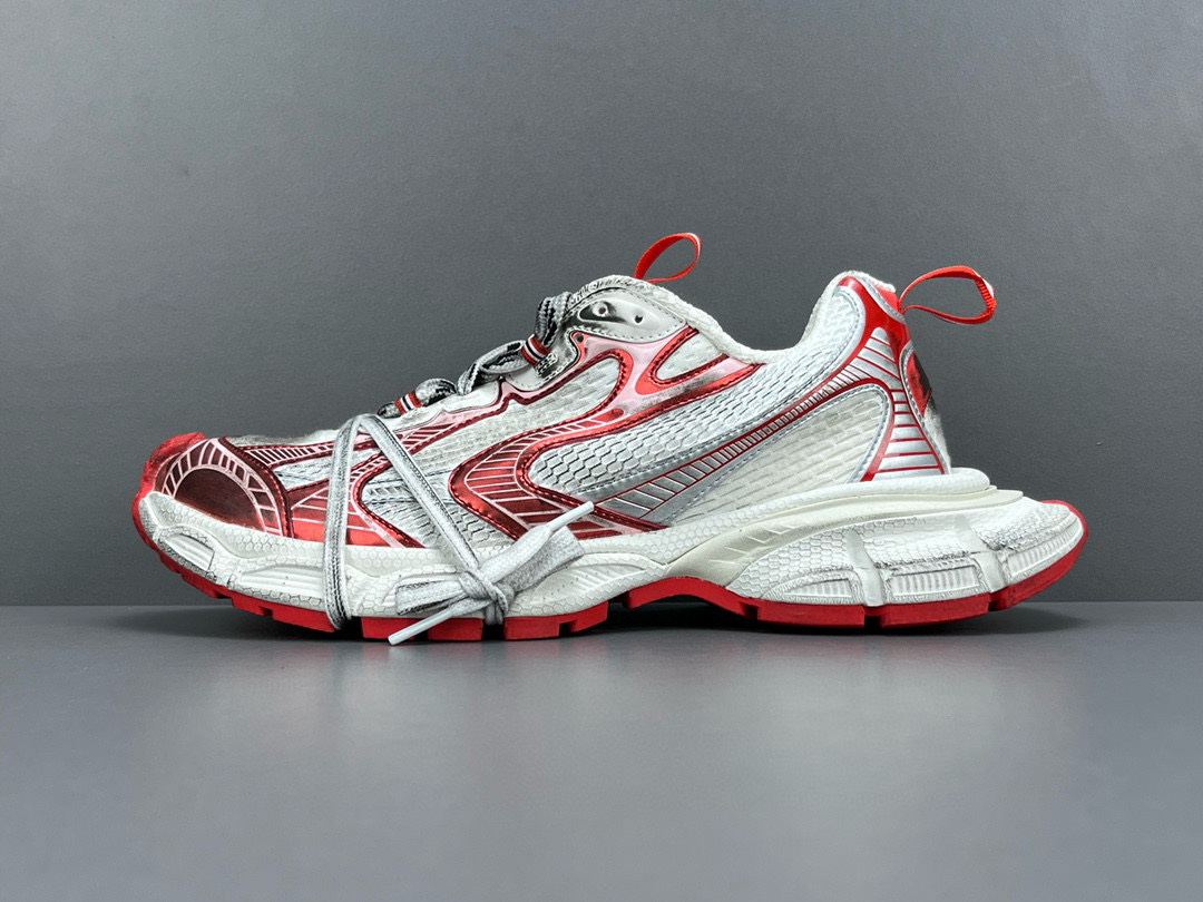 [BALENCIAGA] 발렌시아가 3XL 화이트 레드 남녀공용 (OG공장)